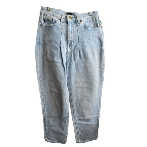 Style & Co Petite Womens Light Wash Denim Size 6P Distressed Modified HS237 - Picture 3 of 5